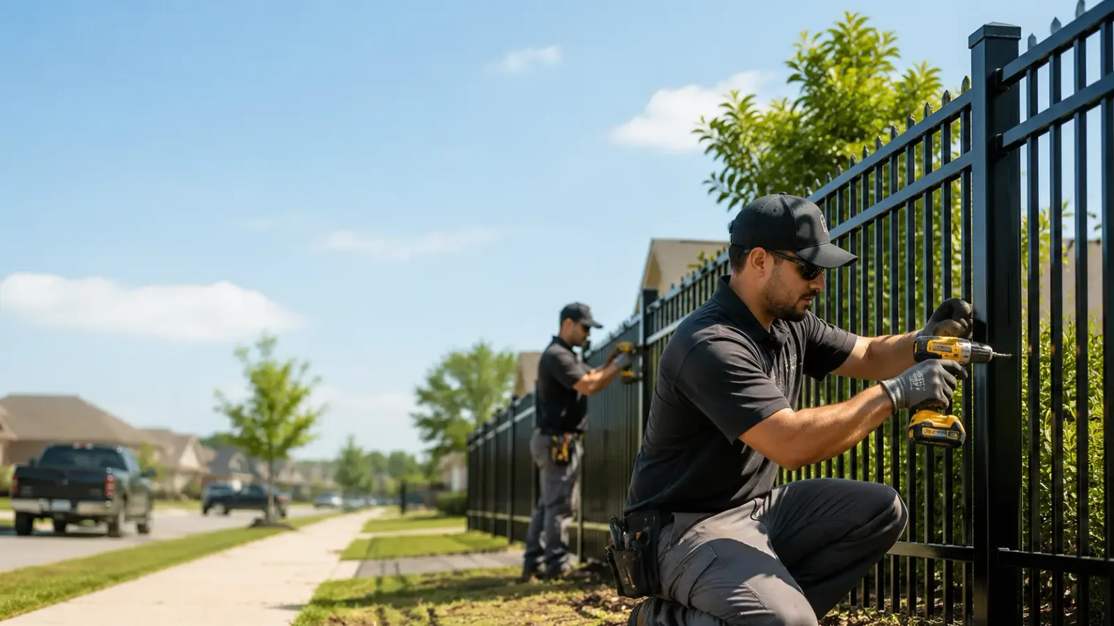 Metal Fence Installation in Ewen, MI
